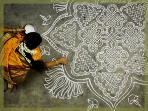 What is Ayurveda? San Francisco Berkeley consultation - chalk mandala